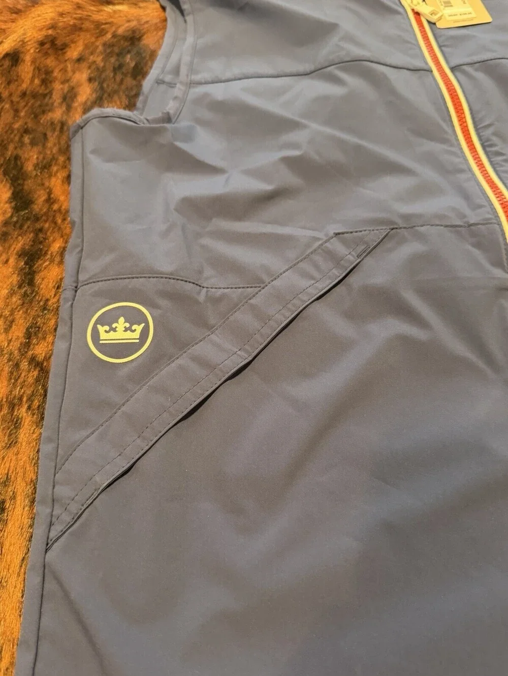 Peter Millar Crown Sailing Vest Cincinnati Reds Logo MLB Men's Size Small NWT